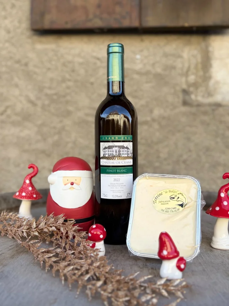 Coffret Noël Pinot Blanc et Terrine de Féras