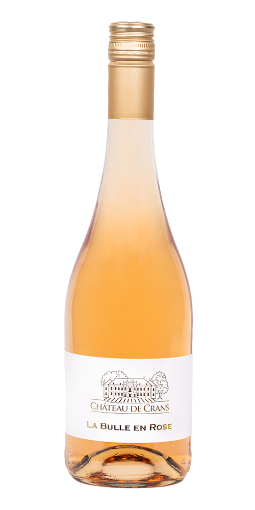 bulle en rose petillant aperitif chateau de crans vin suisse